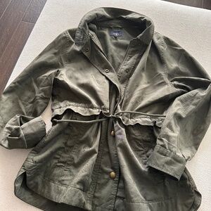 Joules Utility Jacket - olive green Size 10